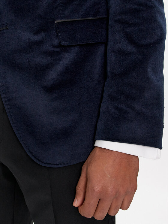 JOOP! JOOP! Marynarka 17 JB-35Horace 30040435 Granatowy Slim Fit