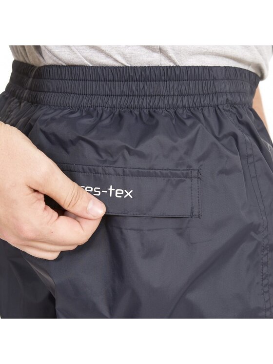 Trespass Trespass Spodnie przeciwdeszczowe Qikpac Granatowy Boot Fit
