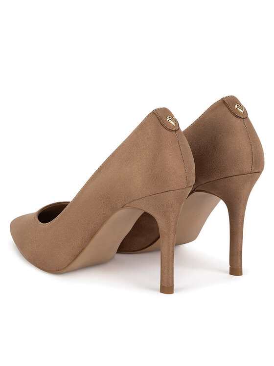 DeeZee DeeZee Pantofi cu toc subțire WYL3660-7 Bej