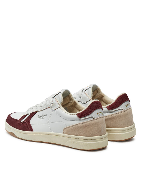 Pepe Jeans Pepe Jeans Sneakersy Kore Heritage M PMS00026 Biela
