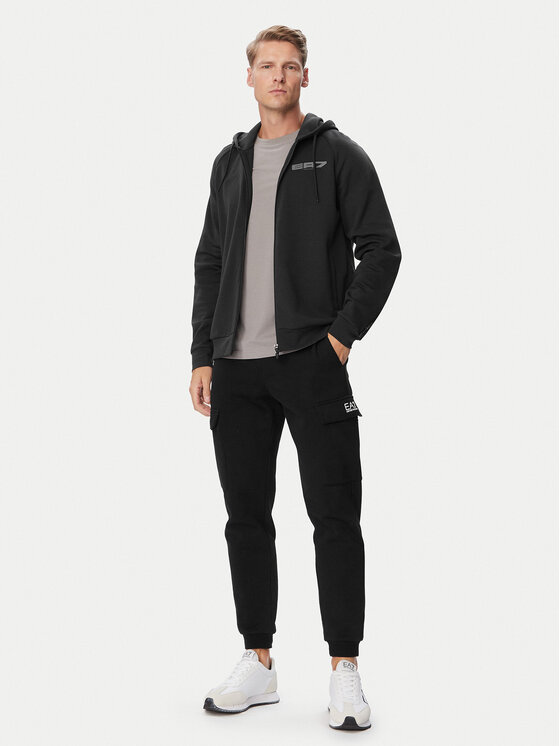 EA7 Emporio Armani EA7 Emporio Armani Džemperis 7M002134 AF12660 U8134 Juoda Regular Fit