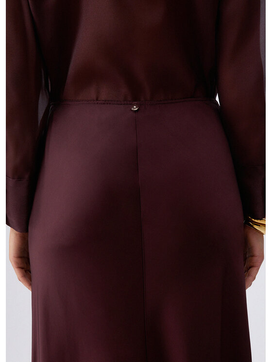 Liu Jo Liu Jo Spódnica maxi CA6177T522AP9646 Brązowy Regular Fit
