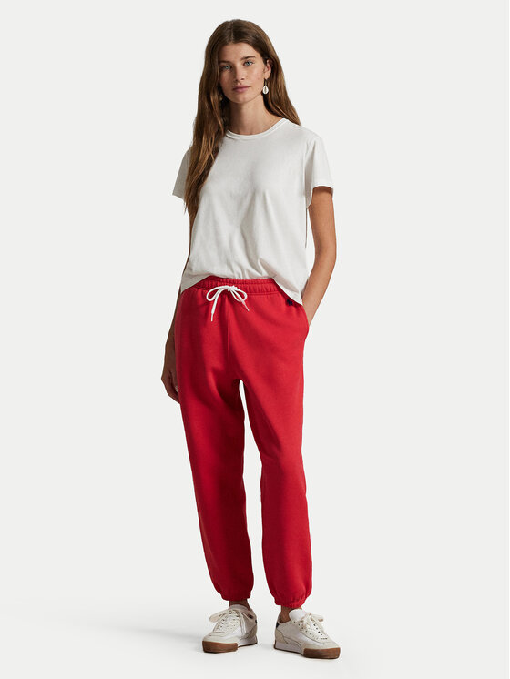 Polo Ralph Lauren Polo Ralph Lauren Donji dio trenerke 211971700007 Crvena Tapered Fit