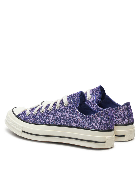 Converse Converse Trampki Chuck 70 Glitter A11134C Granatowy
