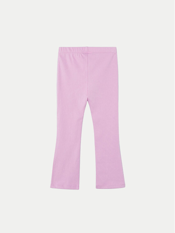 Mayoral Mayoral Hlače iz tkanine 03537 Roza Slim Fit