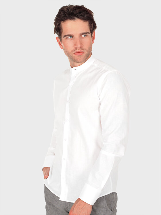 Evenemen Evenemen Koszula James Biały Slim Fit