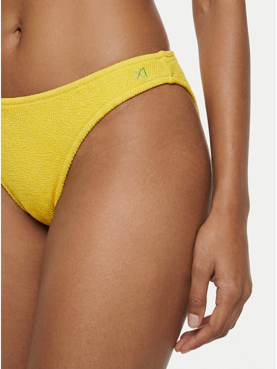 Banana Moon Banana Moon Μπικίνι κάτω μέρος Naida Scrunchy JAA22 Κίτρινο