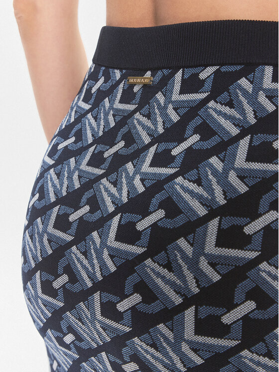 MICHAEL Michael Kors MICHAEL Michael Kors Spódnica mini MR470BM9Z6 Granatowy Slim Fit