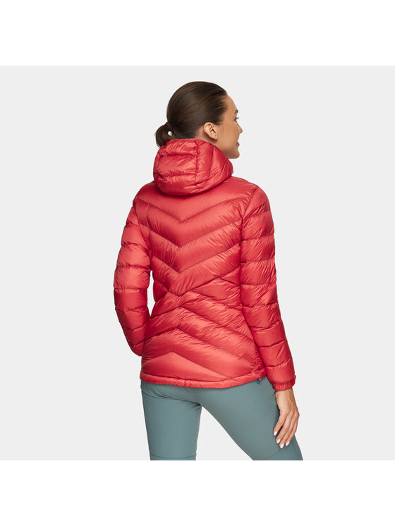 Alpinus Alpinus Kurtka puchowa Rocca Czerwony Slim Fit