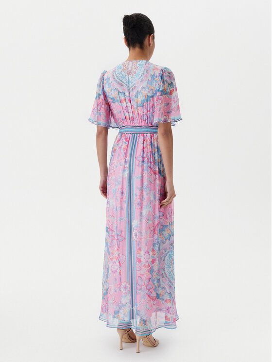 Hale Bob Hale Bob Sommerkleid with silk Jaliyah 4ZCA610M Rosa Regular Fit