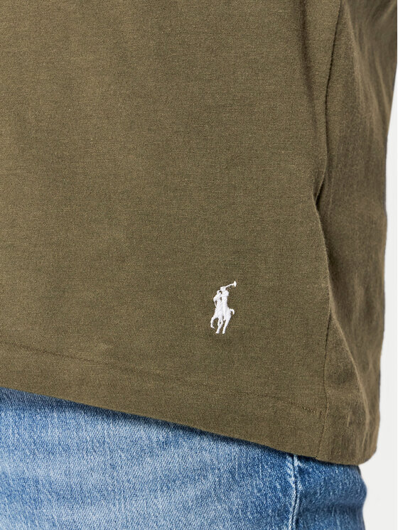 Polo Ralph Lauren Polo Ralph Lauren 3 marškinėlių komplektas 714830304013 Žalia Regular Fit