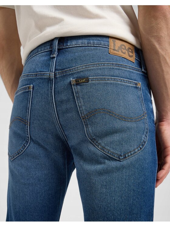Lee Lee Jeansy Daren Zip Fly Niebieski Regular Fit