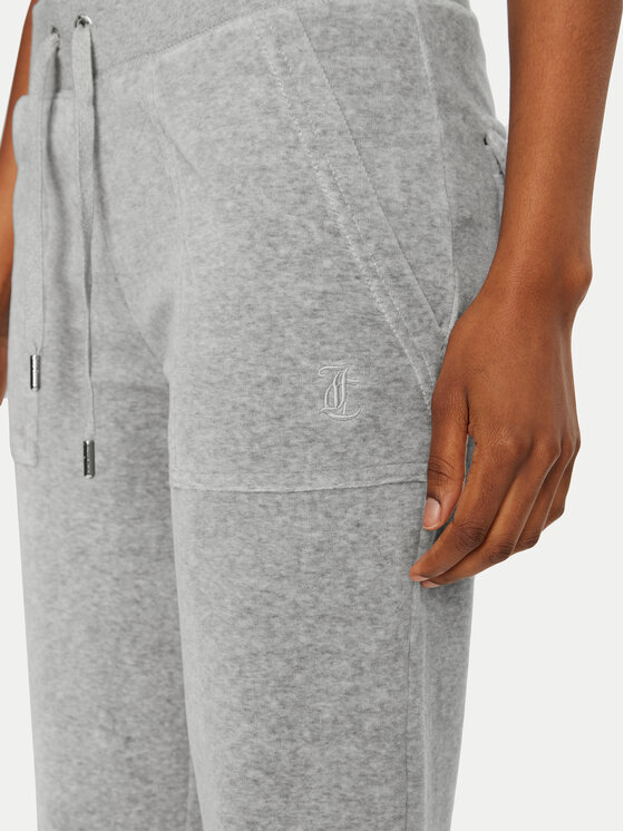 Juicy Couture Juicy Couture Donji dio trenerke Layla JCSEBJ001 Siva Flared Leg