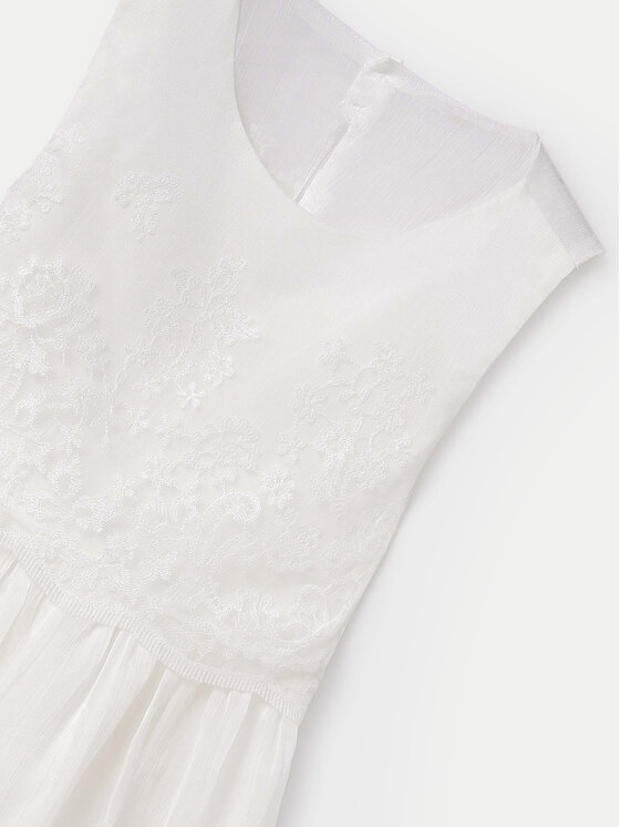 Mayoral Mayoral Rochie elegantă 6944 Écru Regular Fit