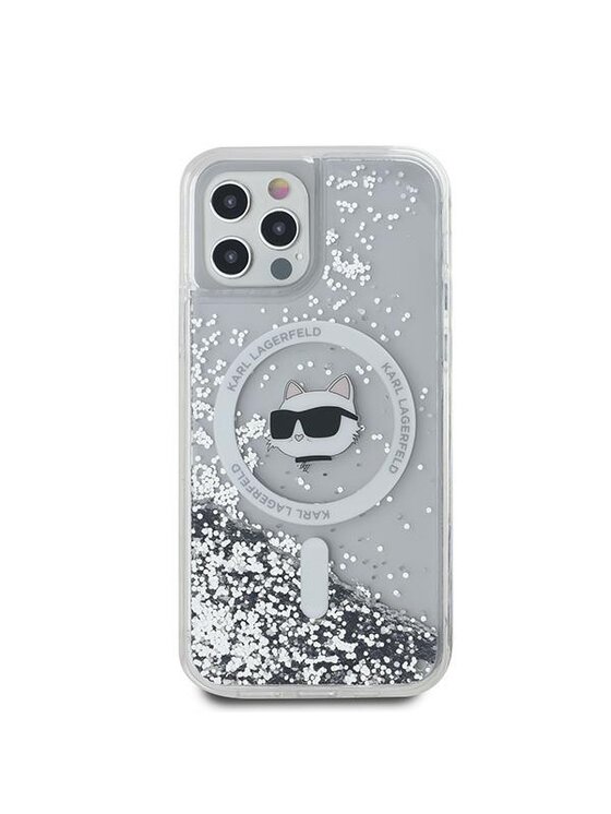 KARL LAGERFELD KARL LAGERFELD Etui na telefon Apple iPhone 12/12 Pro Przezroczysty