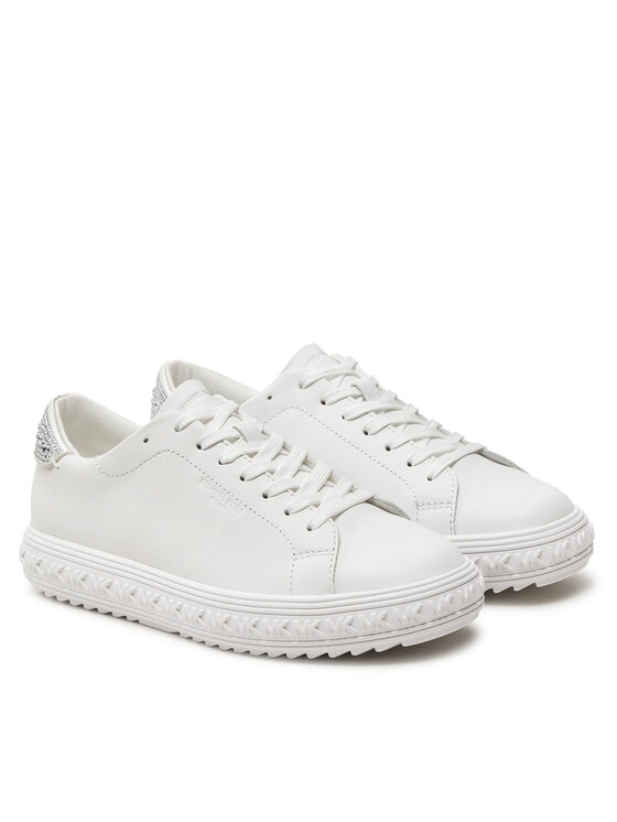 MICHAEL Michael Kors MICHAEL Michael Kors Sneakers Grove Lace Up 43H3GVFS2L Alb