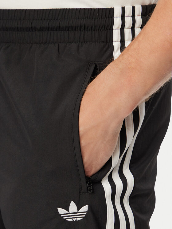 adidas adidas Παντελόνι φόρμας Firebird Woven KE1371 Μαύρο Regular Fit