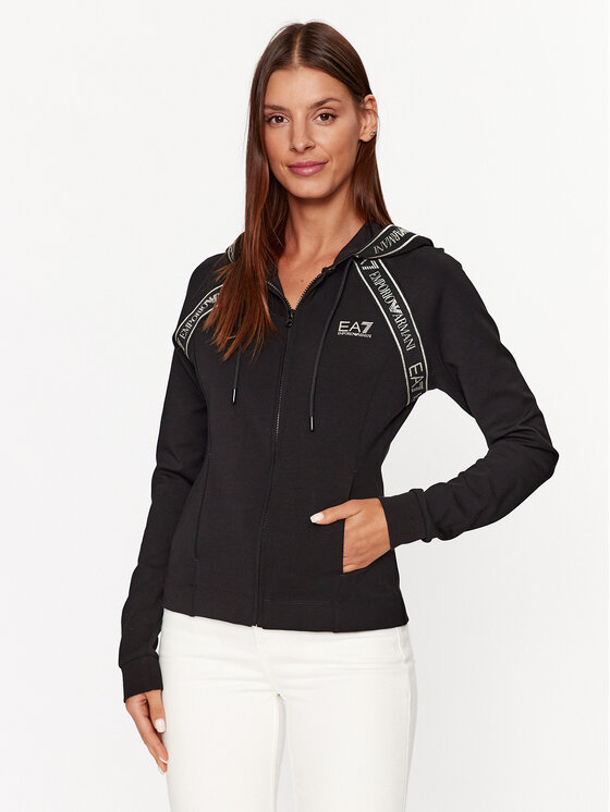 EA7 Emporio Armani Jopa 6RTM26 TJKWZ 1200 Črna Regular Fit