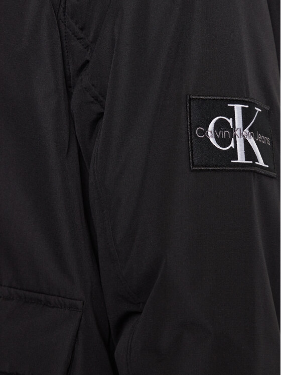 Calvin Klein Jeans Calvin Klein Jeans Μπουφάν μεταβατικό J30J323467 Μαύρο Regular Fit