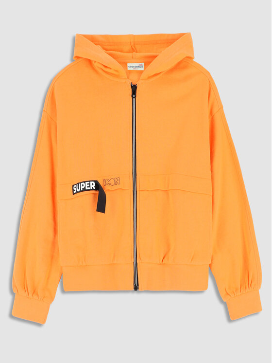 Coccodrillo Coccodrillo Суитшърт WC3132401DRK Оранжев Regular Fit
