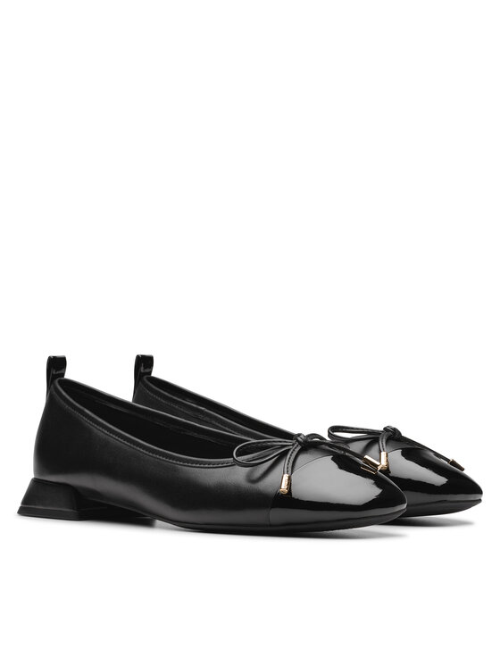 Clarks Clarks Balerini Ubree15 Poppy 26181322 Negru