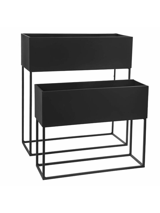 Kwietnik MIAhome, metalowy 2 szt. Petto