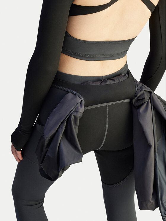 adidas by Stella McCartney adidas by Stella McCartney Leggings Two-tone JM0302 Nero Slim Fit