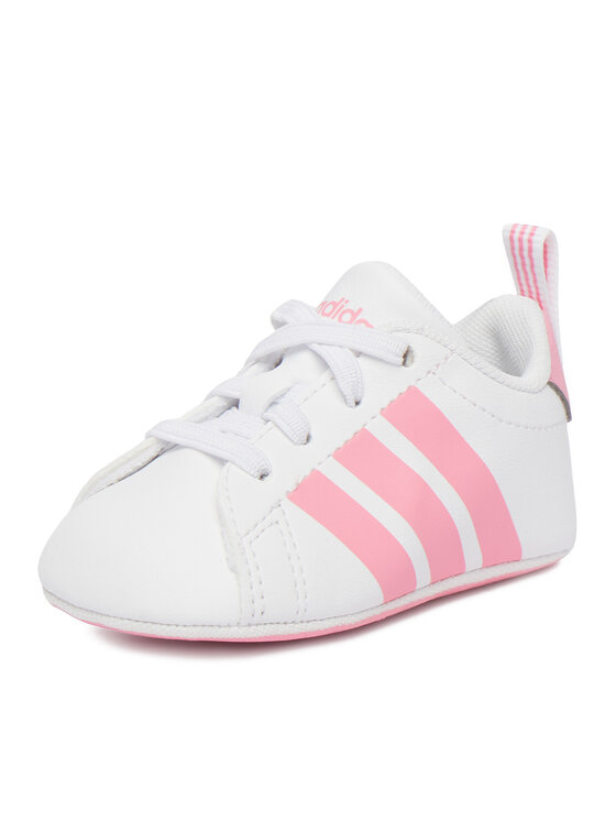 adidas adidas Mehki čeveljčki za dojenčke CEO-GRAND COURT CRIB KI8217 Bela