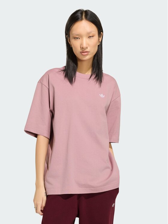 adidas adidas T-Shirt 165409 Fioletowy Oversize