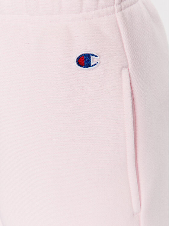 Champion Champion Športne kratke hlače Minimal Reverse Weave 116247 Roza Regular Fit