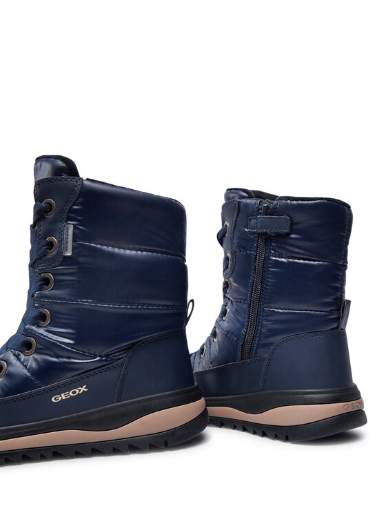 Geox Geox Kozaki J Adelhide Girl B Ab J16EWA 0LVBC C4002 S Granatowy