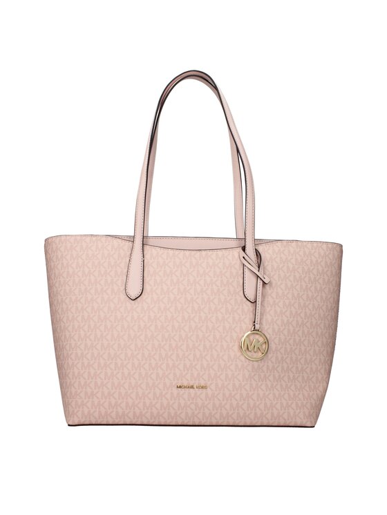 Michael Kors Michael Kors Torebka Pink Fabric Shoulder Różowy