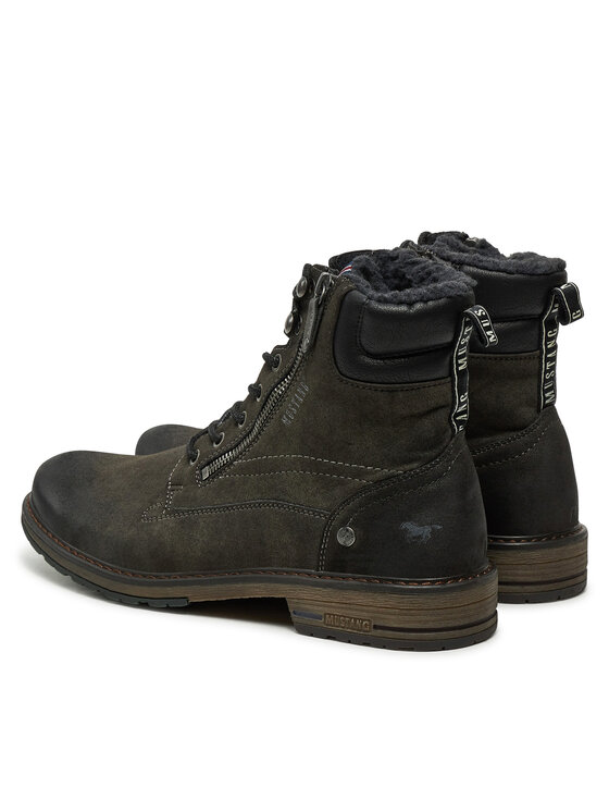 Mustang Mustang Schnürschuhe 4157-609 Grau