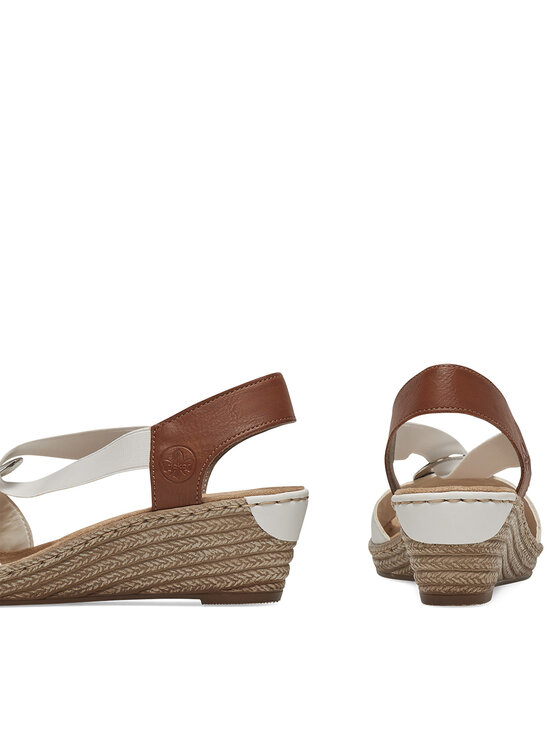 Rieker Rieker Sandali 624H6-81 Bianco