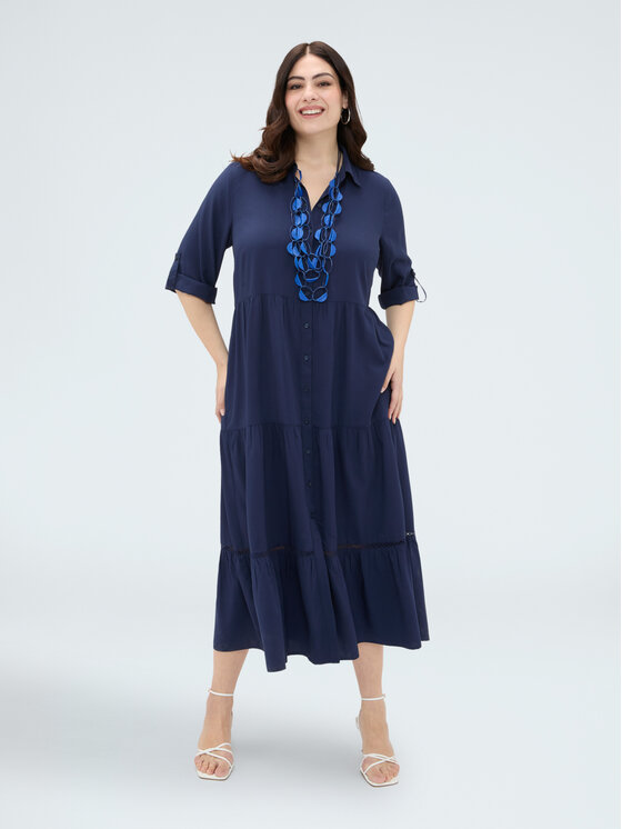 Fiorella Rubino Fiorella Rubino Abito da sera 7077T001757N034 Blu Regular Fit