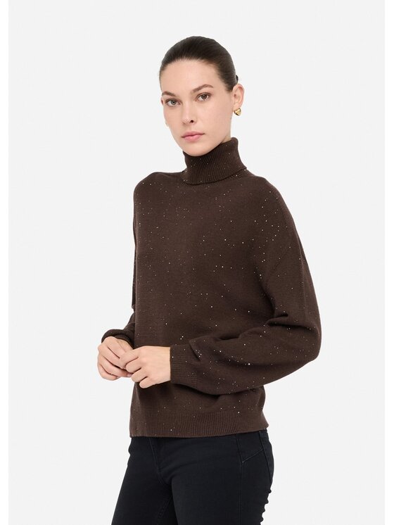 Liu Jo Liu Jo Maglione MF5234MA27RA4367 Marrone Regular Fit