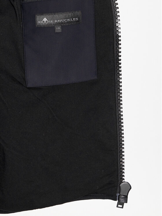 Moose Knuckles Moose Knuckles Kurtka przejściowa Saglek M32MS618 Czarny Regular Fit