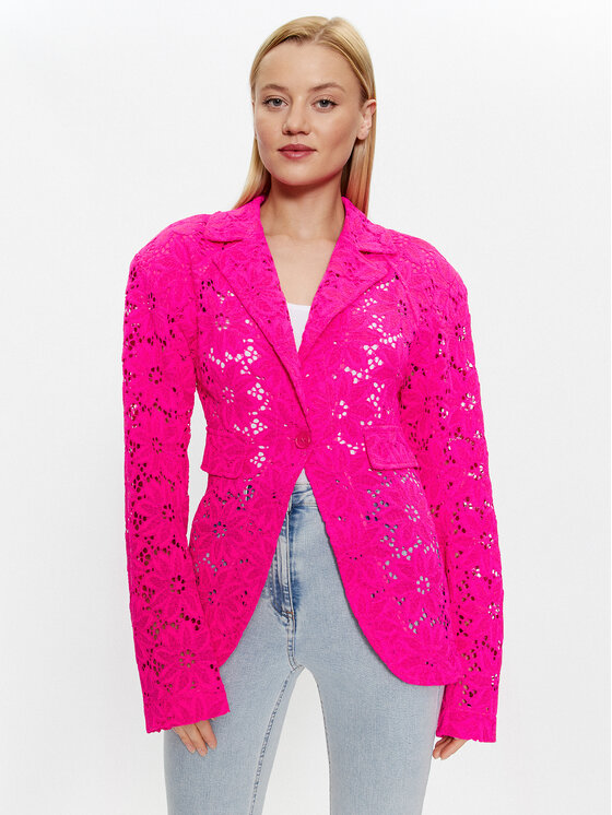 ROTATE Suknjič Lace Figure 1000141979 Roza Regular Fit