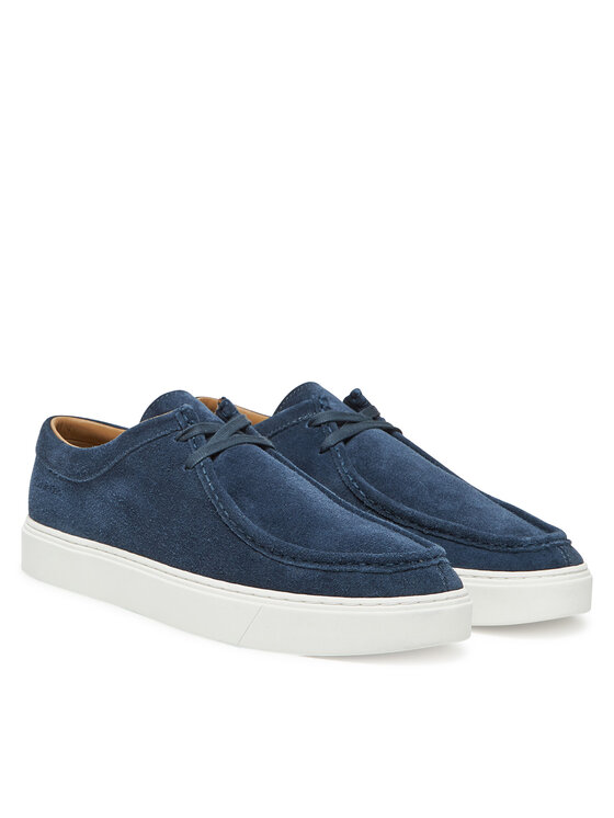 Calvin Klein Calvin Klein Scarpe basse Hybrid Apron Laceup Su HM0HM01967 Blu scuro