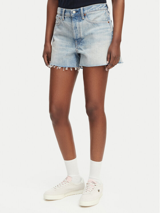 Polo Ralph Lauren Polo Ralph Lauren Τζιν σορτσάκια 211A12959001 Ανοιχτό μπλε Straight Fit