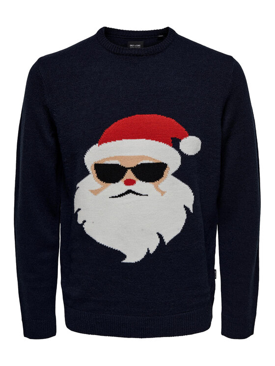 Only & Sons Only & Sons Džemper 22023347 Tamnoplava Regular Fit