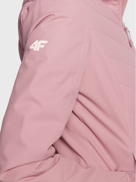4F 4F Скиорско яке H4Z22-KUDN003 Розов Regular Fit