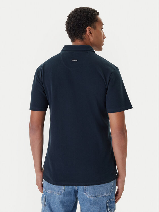 Quiksilver Quiksilver Polo särk Pique EQYKT04392 Tumesinine Regular Fit