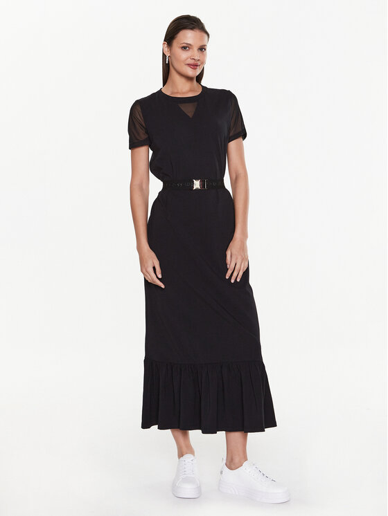 Liu Jo Sport Rochie de zi TA3164 JS088 Negru Regular Fit