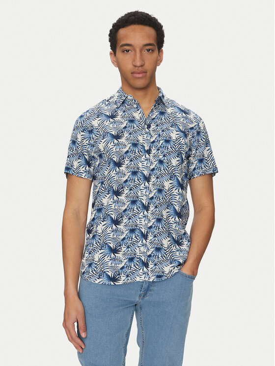 Blend Blend Camicia 20717692 Blu Regular Fit