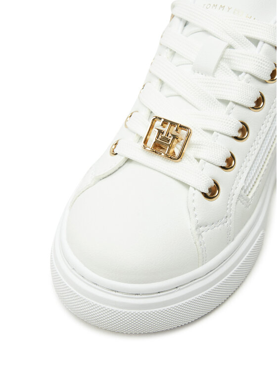 Tommy Hilfiger Tommy Hilfiger Tenisice Low Cut Lace-Up Sneaker T3A9-33743-1355 M Bijela