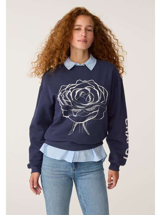 Fabienne Chapot Fabienne Chapot Bluza 6843-1770-174 Granatowy Regular Fit