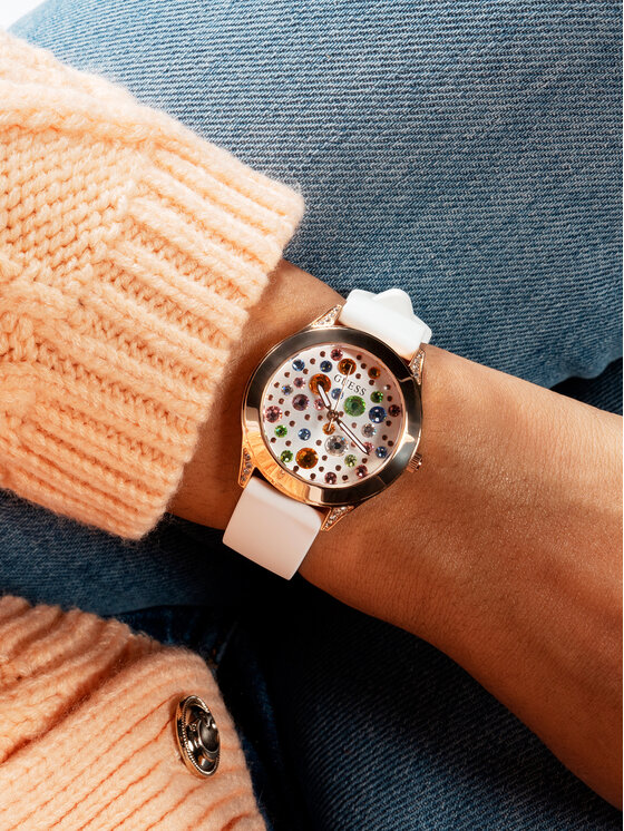 Guess Guess Ρολόι GW0678L4 Ροζ χρυσό