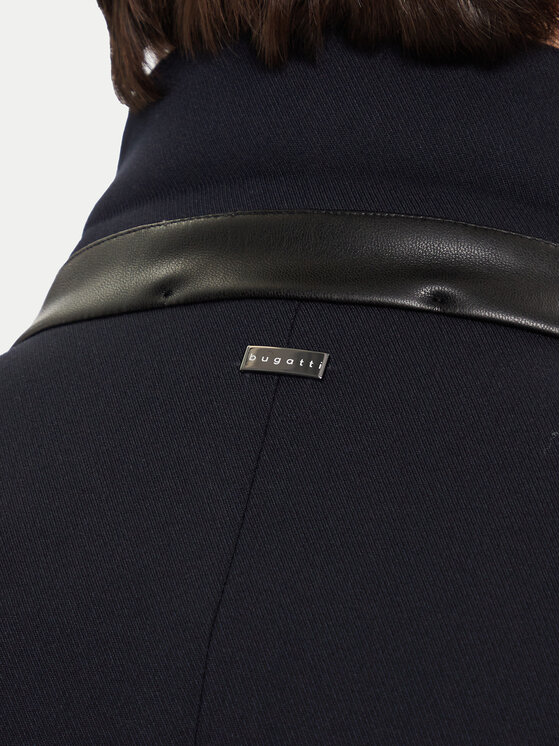 Bugatti Bugatti Wollmantel 821628-84221 M Dunkelblau Regular Fit