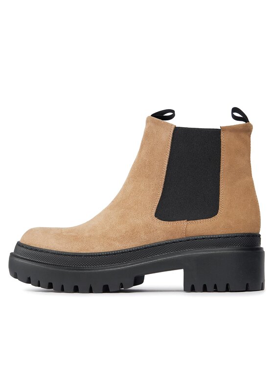 Pollini Pollini Sztyblety SA21204G0HTI0130 Beżowy